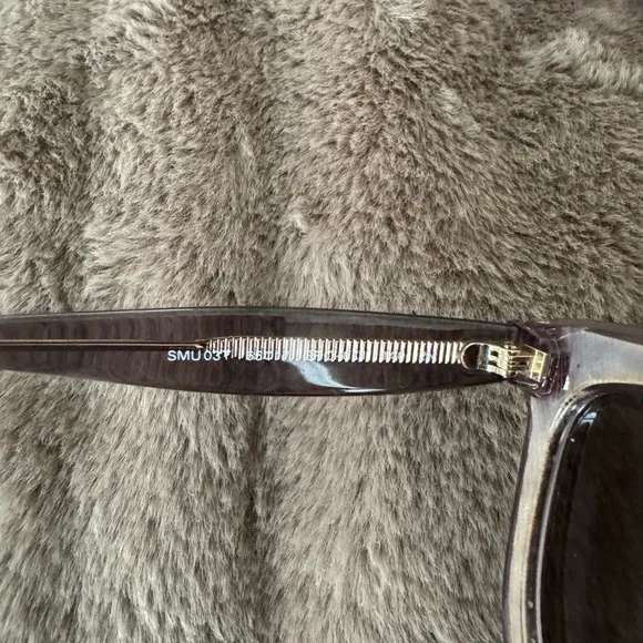 Miu Miu MU03TS Pink Purple Glitter Sunglasses - Picture 4 of 11